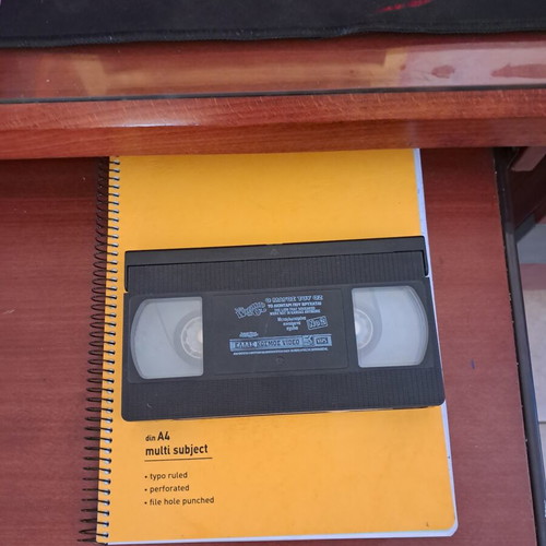 The Wizard of Oz VHS used, dubbed animated movie