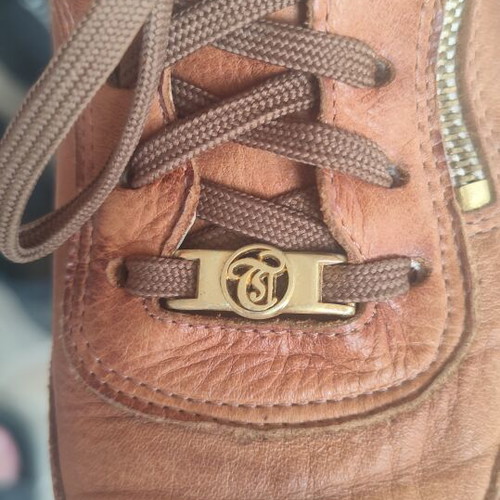 Pantaures shoes size 41 used, beige and brown