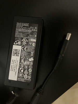 Dell original laptop charger with minor cable damage