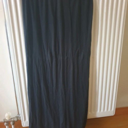 American vintage cotton skirt blue medium size maxi length like new