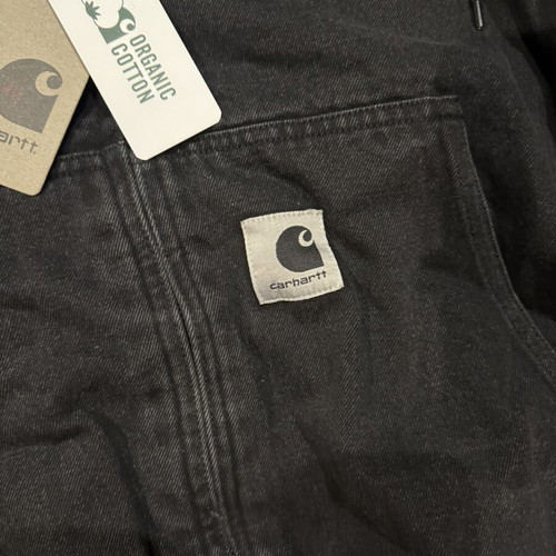 Carhartt J130 Fur Active Hooded Jacket like new, size L, black