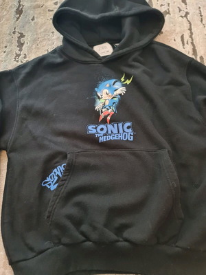 Zara Sonic the Hedgehog sweatshirt used, age 11-12, size 152 cm