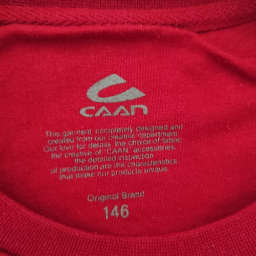 Caan kids sweatshirt size 11/146 red like new unisex