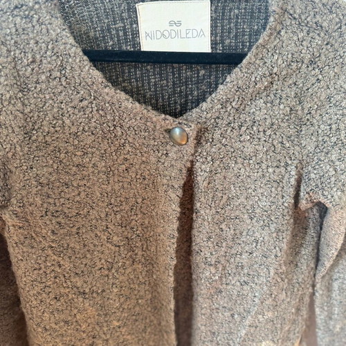 Nidodileda cardigan like new, small/medium, beige and brown