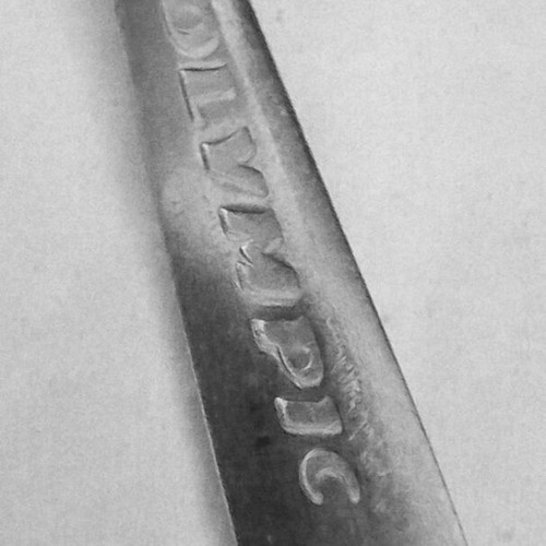 Olympic Airlines Spoon used vintage collectible