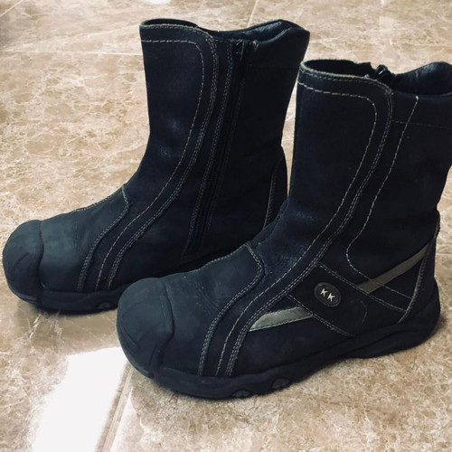 KK kids shoes used, size 34, leather boots