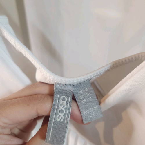 Assos white top used, size S
