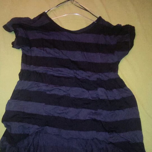 Lynne striped blouse dress small