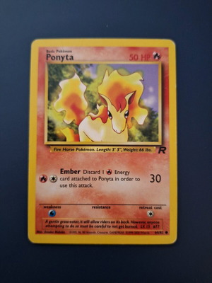Ponyta Team Rocket set used, playable
