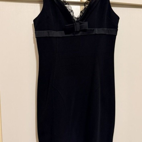 Vintage Black Dress Dolce & Gabbana 42 IT like new