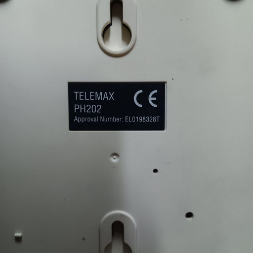 Telemax phone used, beige, wired collectible