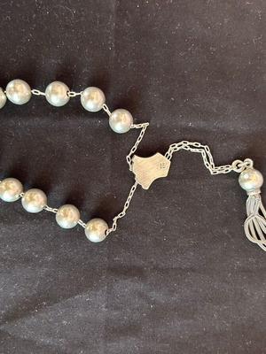 Silver Worry Beads 950 like new