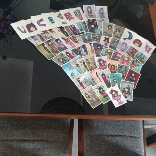 Santoro sticker collection 65 pieces like new