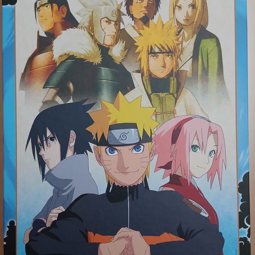 Naruto puzzle 1000 pieces used