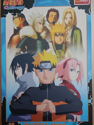 Naruto puzzle 1000 κομμάτια μεταχειρισμένο