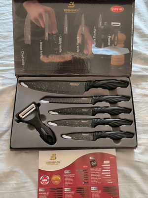 Knife set 6 pcs