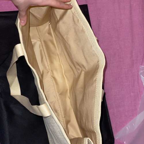 Prada beauty tote cabas shopping bag new, beige