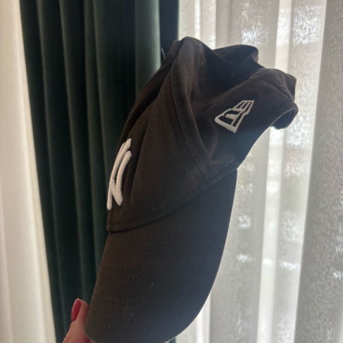 New Era hat used, unisex, black