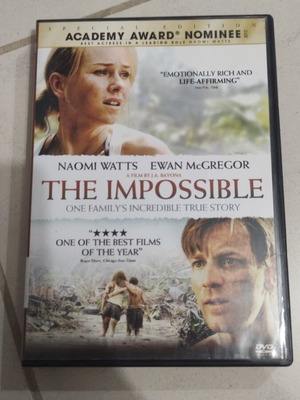 The Impossible DVD употребяван, чуждестранно кино с Naomi Watts