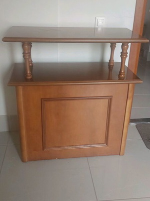 TV furniture used, solid wood