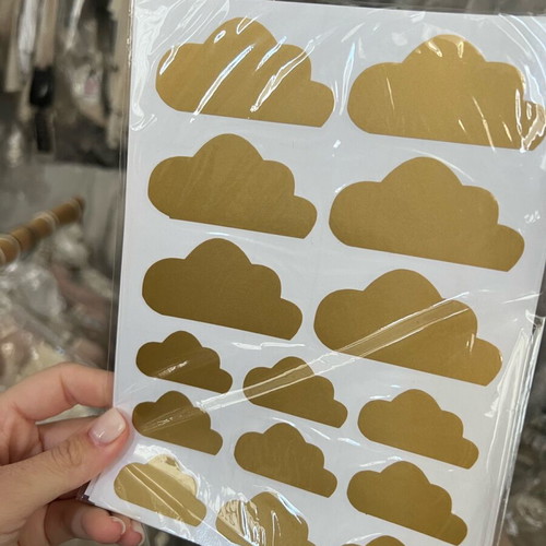Wall stickers new with hearts, giraffe, clouds