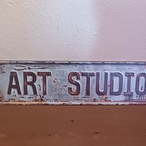 Decorative metal sign
