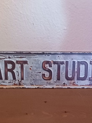Decorative metal sign