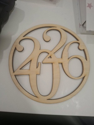 Wooden decorative 2026 new, 12cm