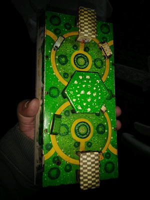 Technofix 1945 κουρδιστό παλιό παιχνίδι με φθορά στο πλάι λειτουργικό