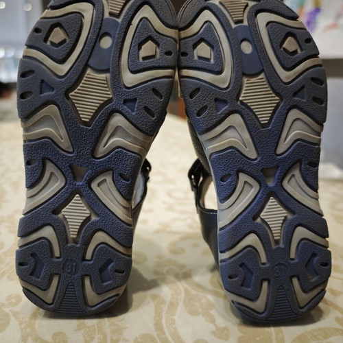 IQ Shoes Kids Sandals size 31 new leather summer