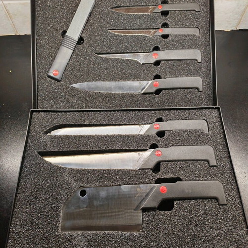 Sedasco Pros Series Professional Knife Set with Case new