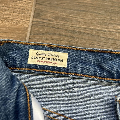 Levi's 501 Premium High Rise Jeans like new, blue, size S