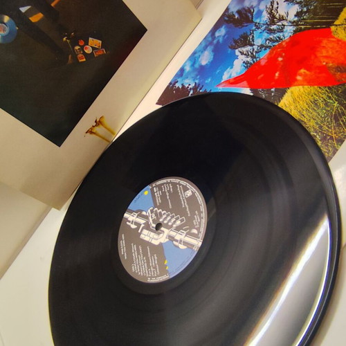 Pink Floyd Wish You Were Here vinyl LP album near mint Greek edition