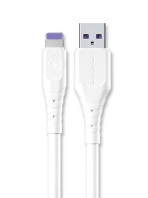 Καλώδιο Super Fast 6A Lightning/USB 2 μέτρα λευκό καινούργιο