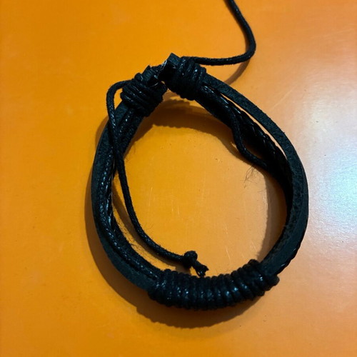 Leather men's bracelet new
