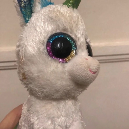 Ty fluffy unicorn like new