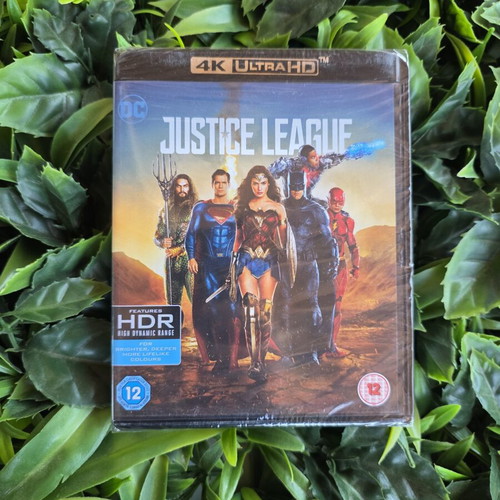 Justice League 2017 4K UHD + Blu-ray