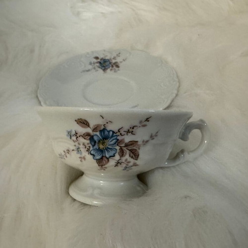 Set of 6 vintage porcelain coffee cups like new, Walbrzych