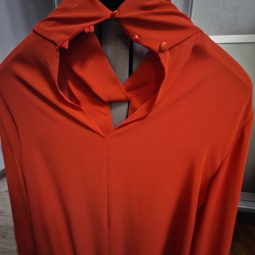 Lucifair women's blouse like new, size 48, red