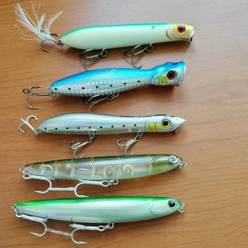 Artificial fishing lures from China like new, Bearking and Kingdom