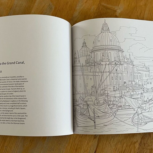 Great Paintings to Colour In like new