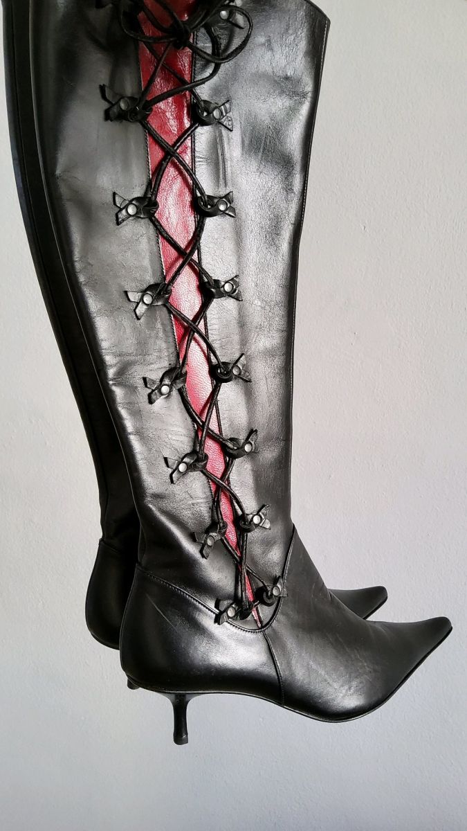 Bournazos y2k dead stock stiletto boots - € 100,00 - Vendora.gr