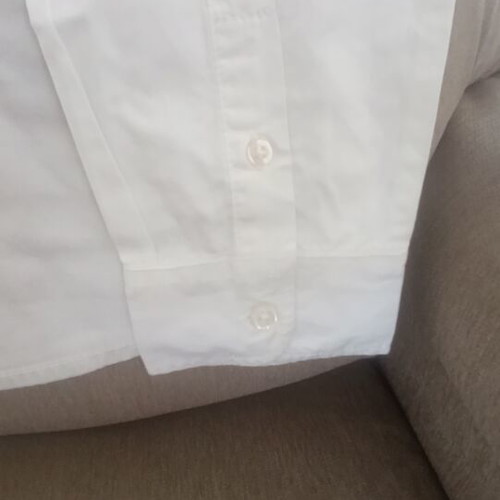 Benetton white children's shirt like new, size 158 cm