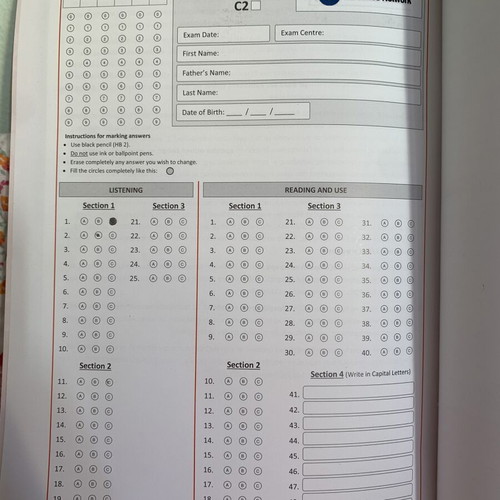 LRN C2 English Grammar Preparation Book with Practice Tests