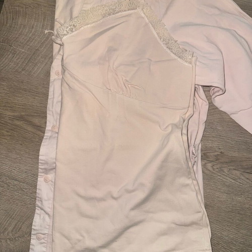 TCM pajama set used, white and pink, sizes XXL and XXXL