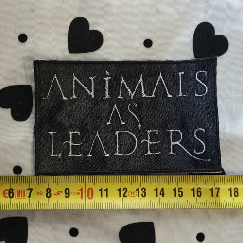 Animals as Leaders logo embroidered patch