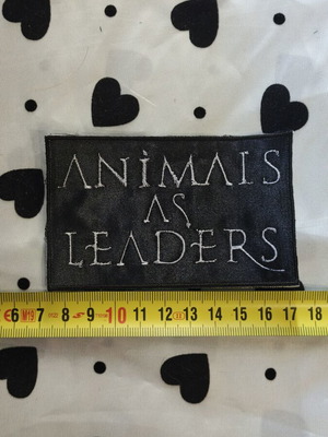 Animals as Leaders logo embroidered patch