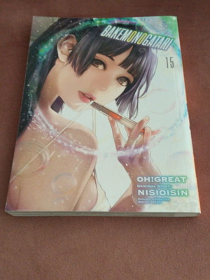 Bakemonogatari manga volume 15 new, English