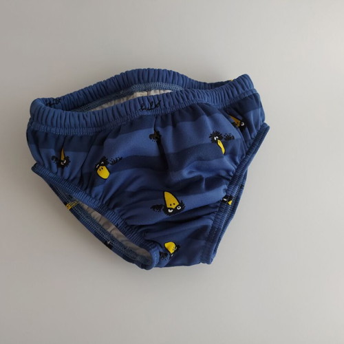 Baby swimsuit diaper like new, size 1-2 years for swimming