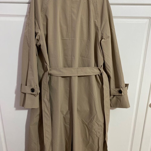 H&M trench coat like new, beige, size S